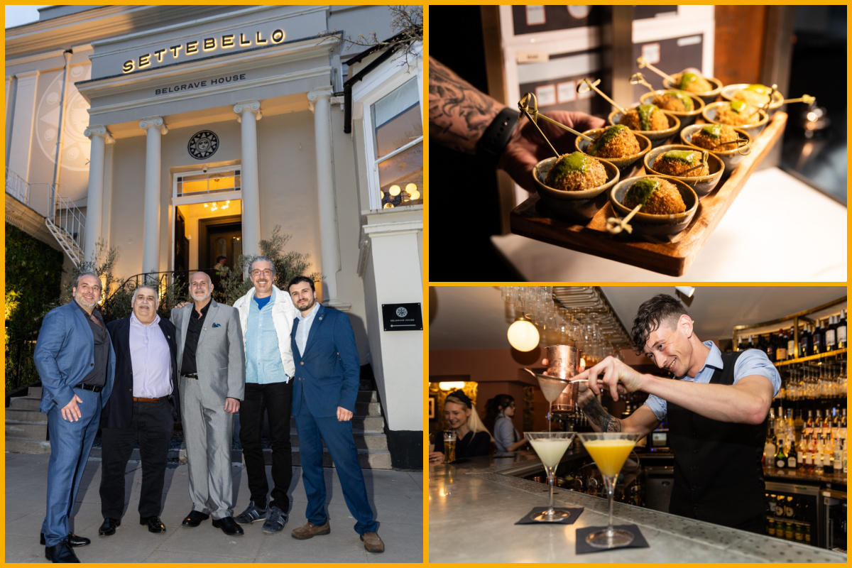 Settebello Spring menu launch night